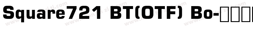 Square721 BT(OTF) Bo字体转换